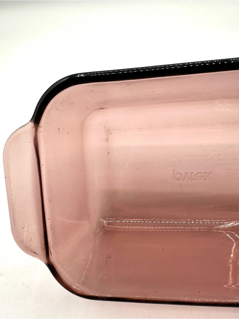 Pyrex Cranberry Loaf Pan #213-R - Picture 5 of 11
